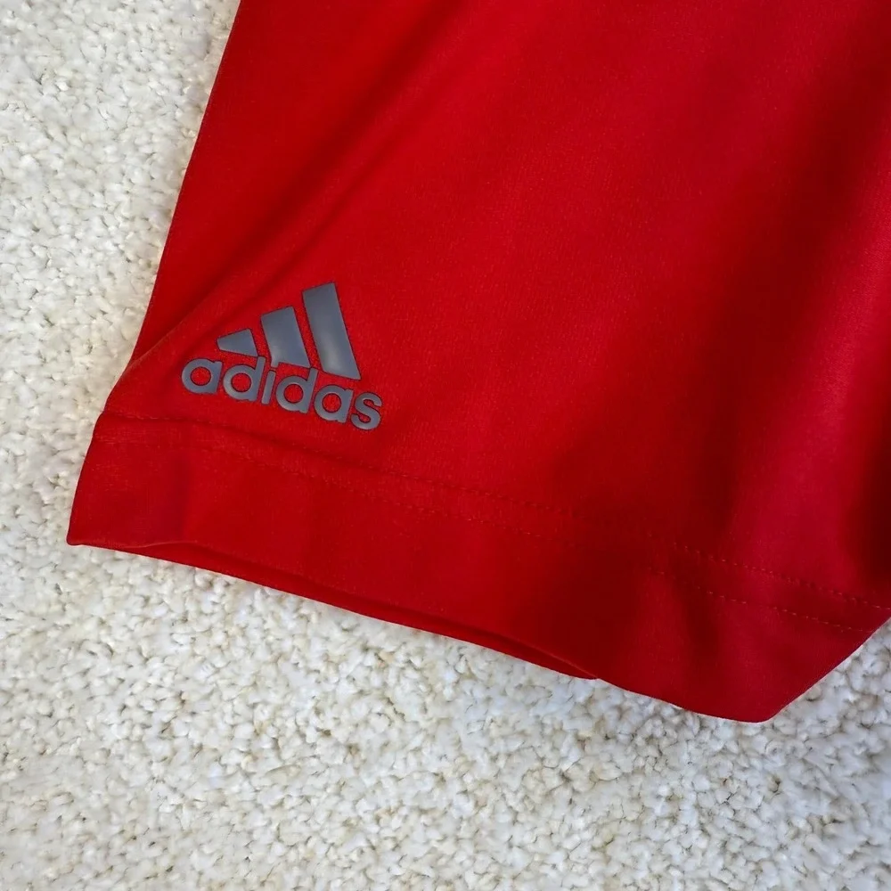 Adidas Golf Polo 2XL Mens‎ Red Concord Pet American Flag Logo DCW Invitational